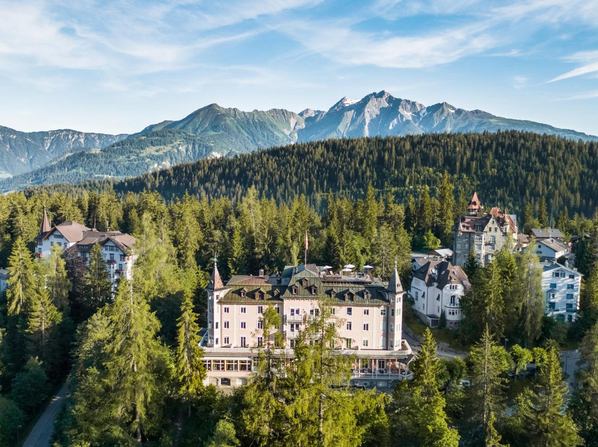 Romantik Hotel Schweizerhof Flims Exterior foto
